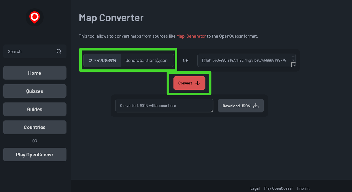 Map Converter